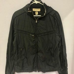 Converse Black Windbreaker Jacket